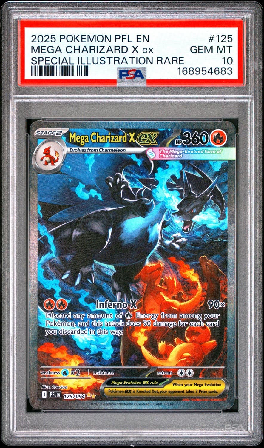 Mega Charizard X Ex