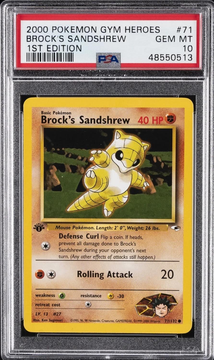 Brock'S Sandshrew