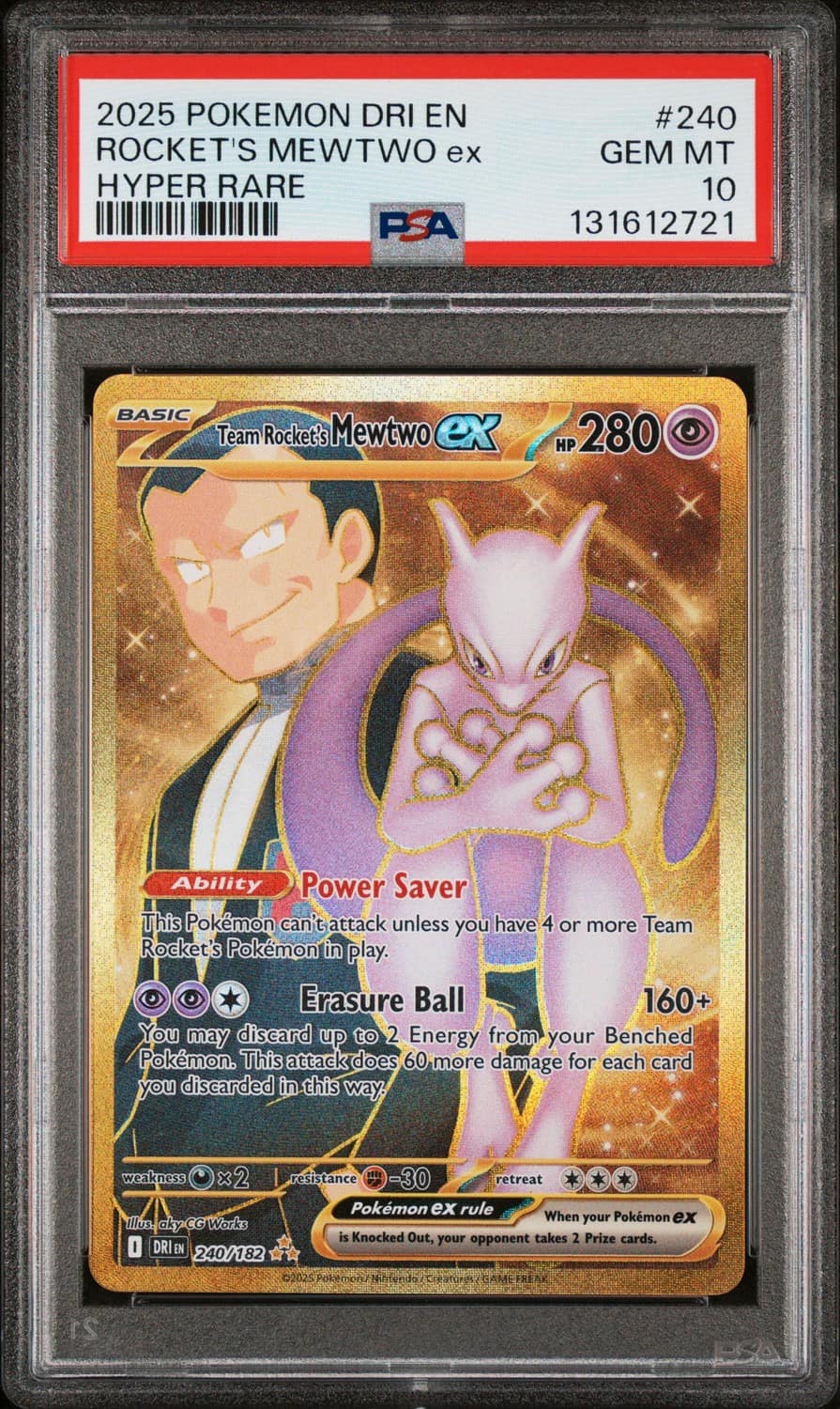 Rocket'S Mewtwo Ex