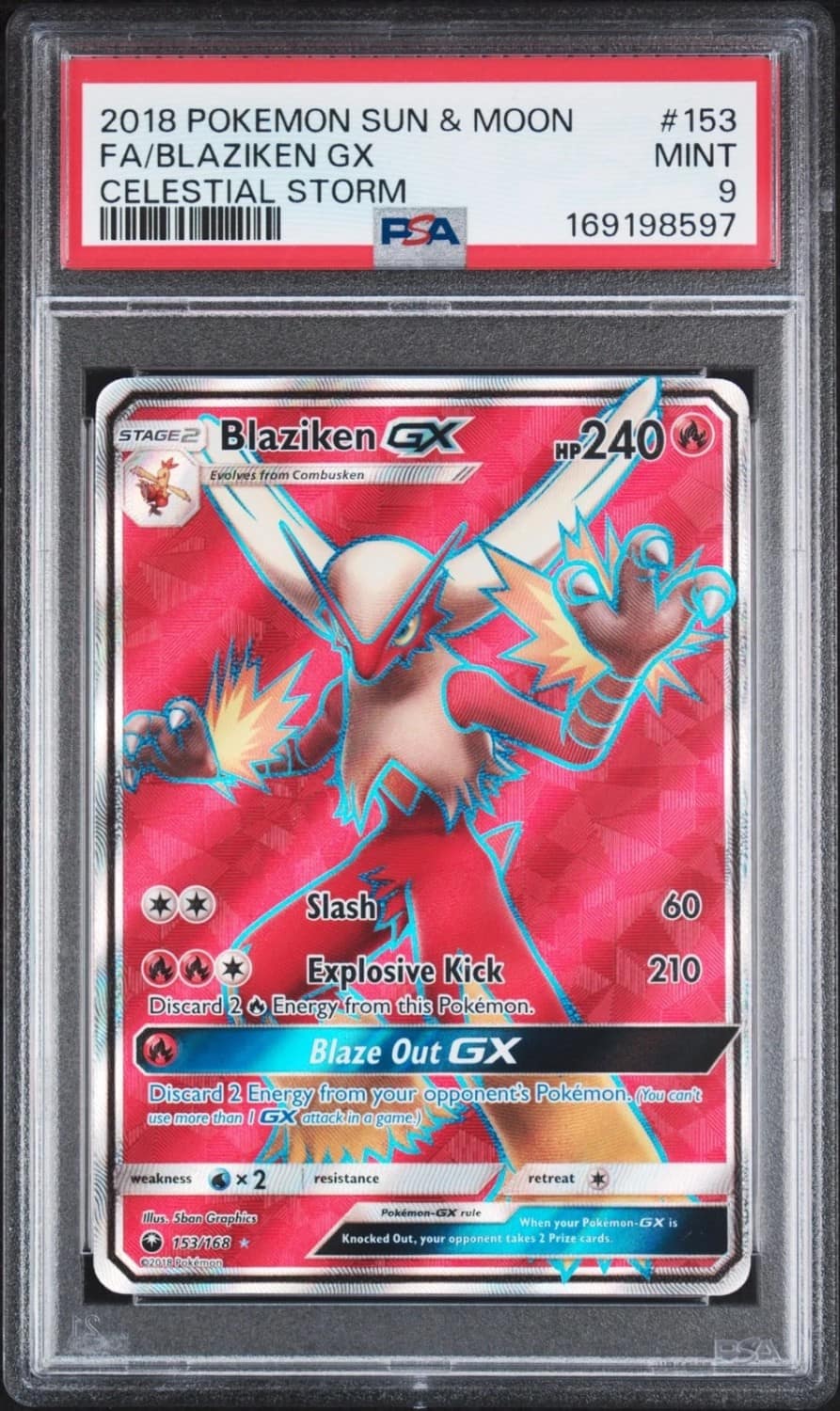 Blaziken Gx