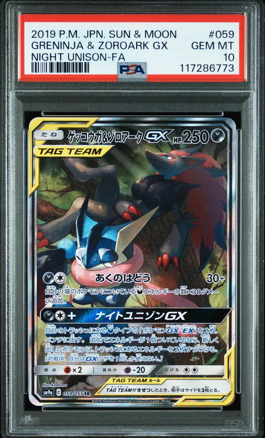 Greninja & Zoroark Gx