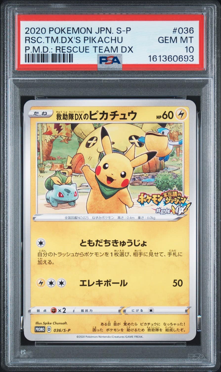 Rescue Team Dx'S Pikachu