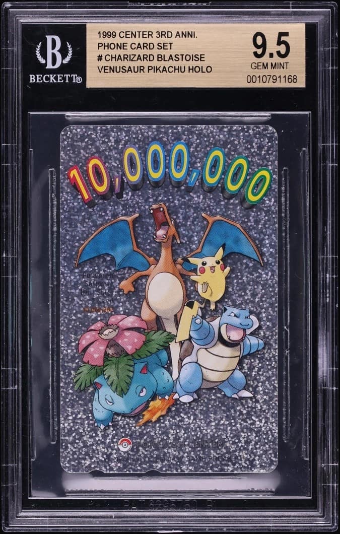 Charizard, Blastoise, Venusaur, Pikachu