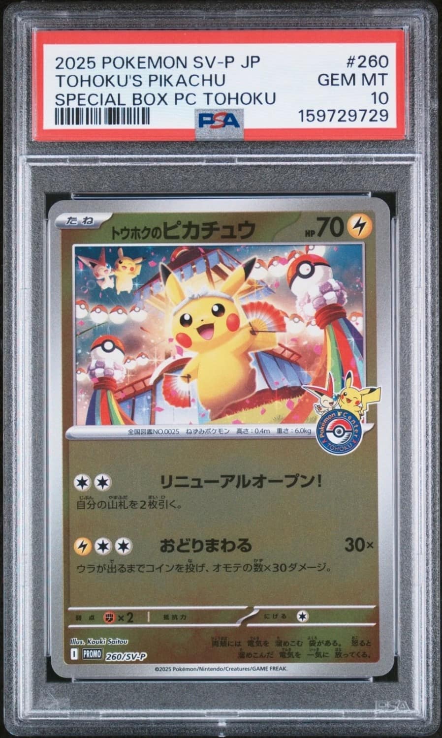 Tohoku'S Pikachu