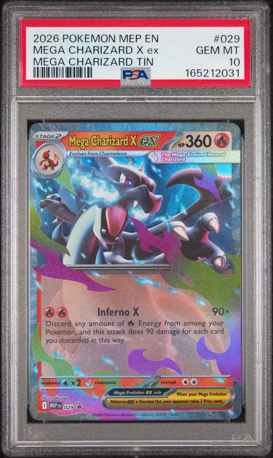 Mega Charizard X Ex