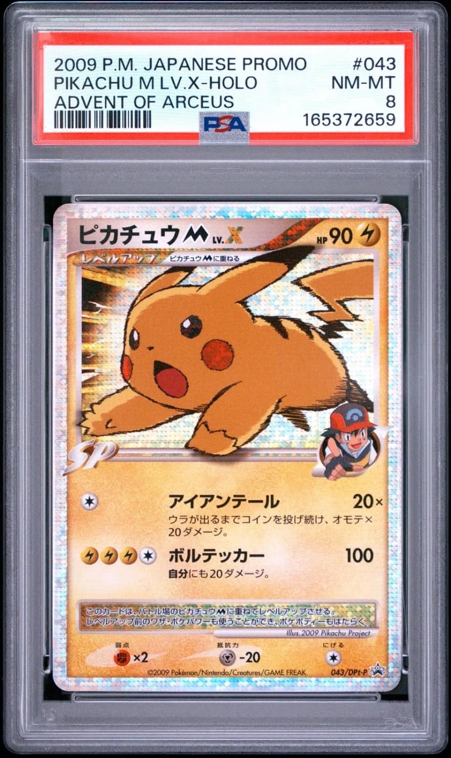 Pikachu M Lv X