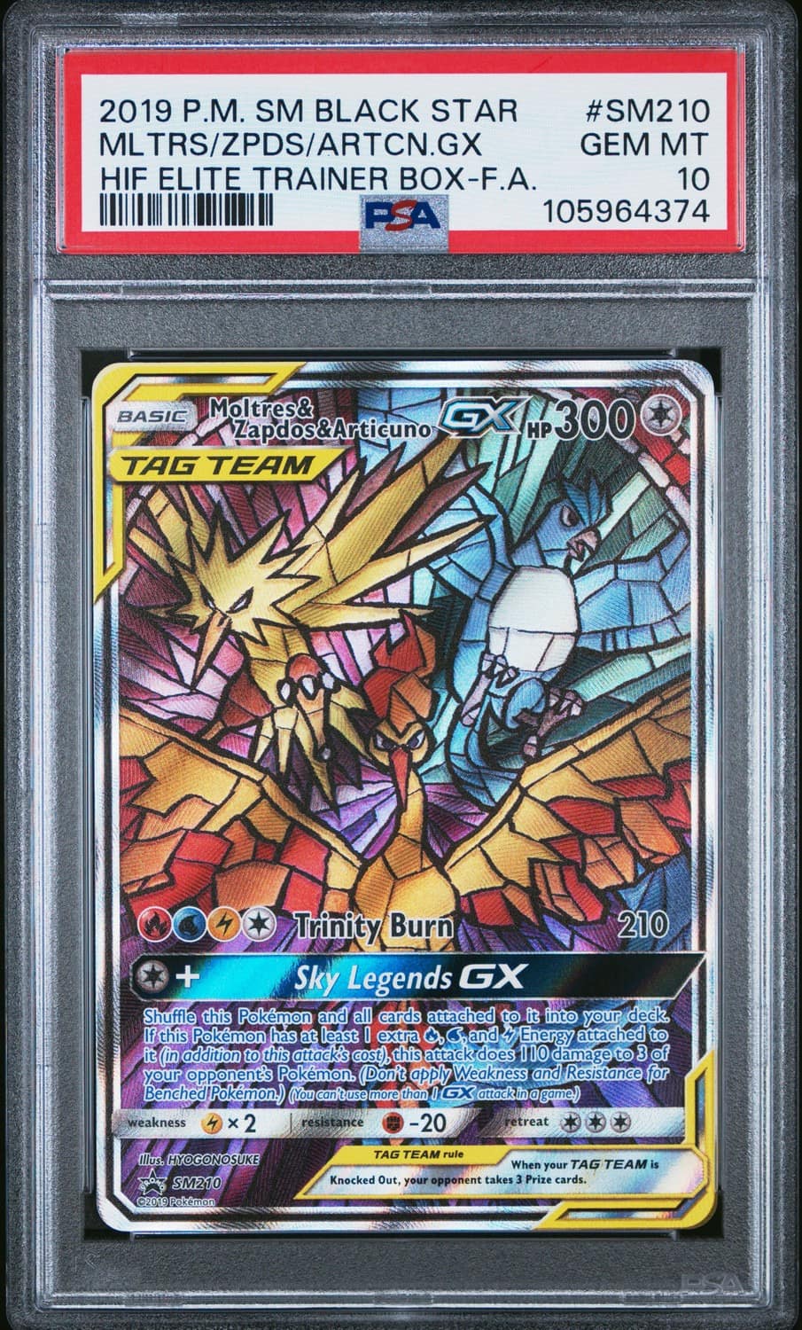 Moltres & Zapdos & Articuno Gx
