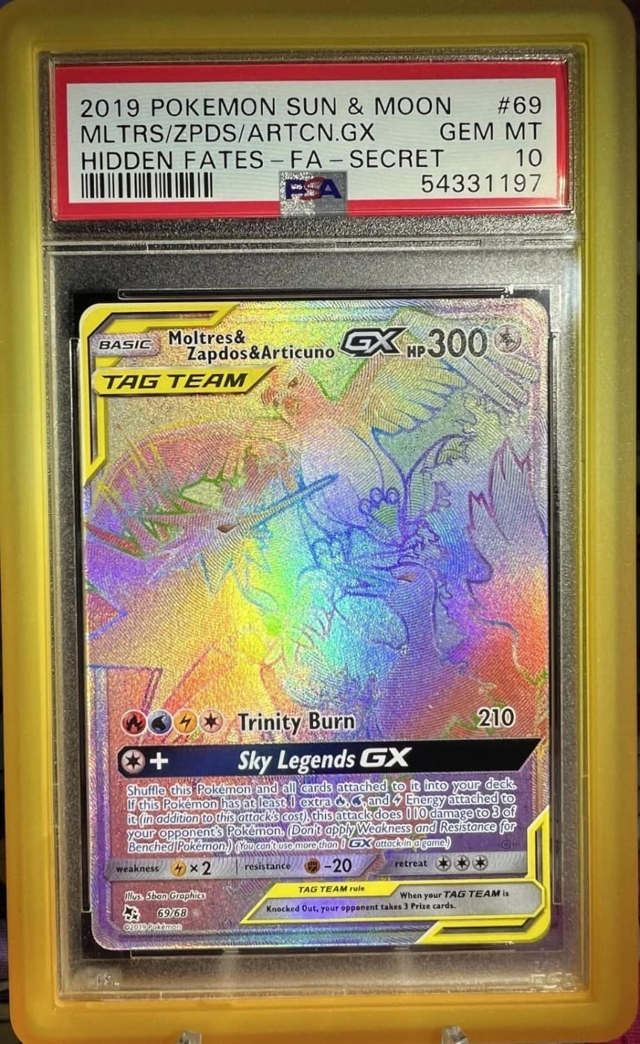Moltres & Zapdos & Articuno Gx