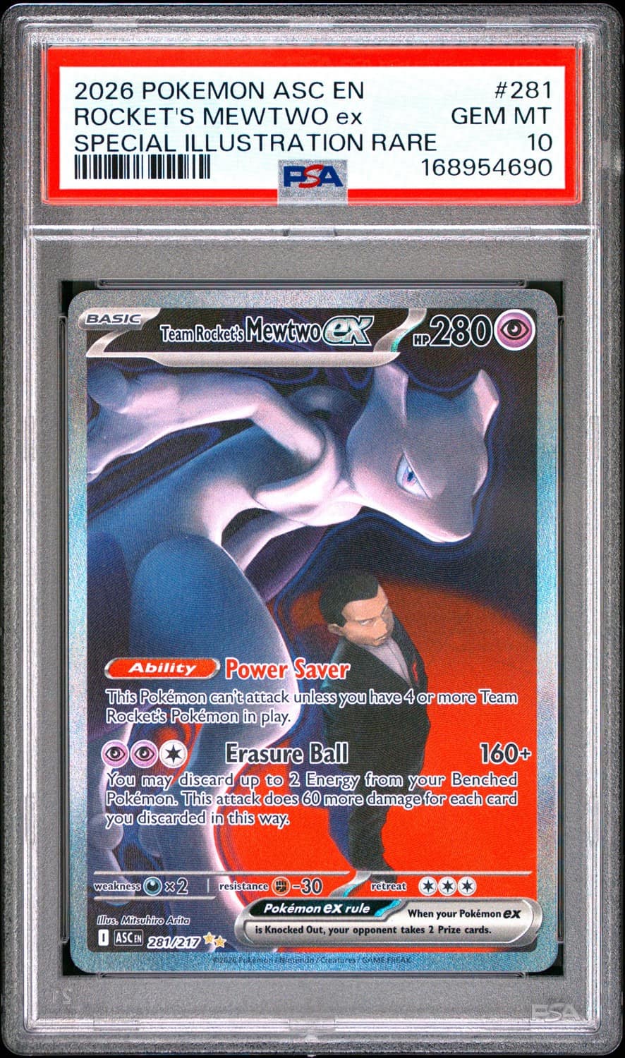 Rocket'S Mewtwo Ex