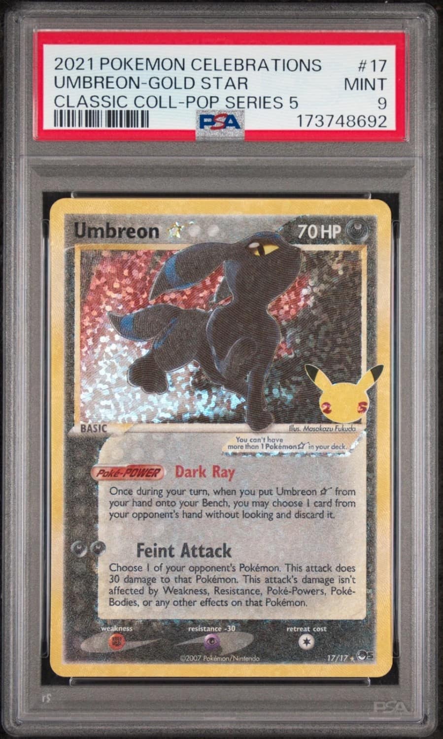Umbreon-Gold Star