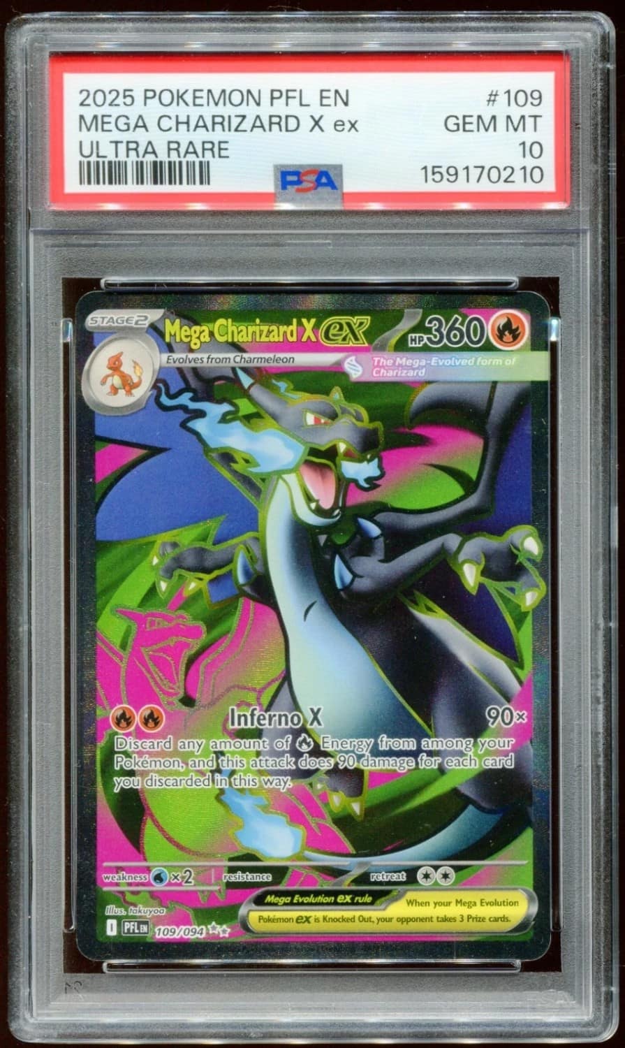 Mega Charizard X Ex