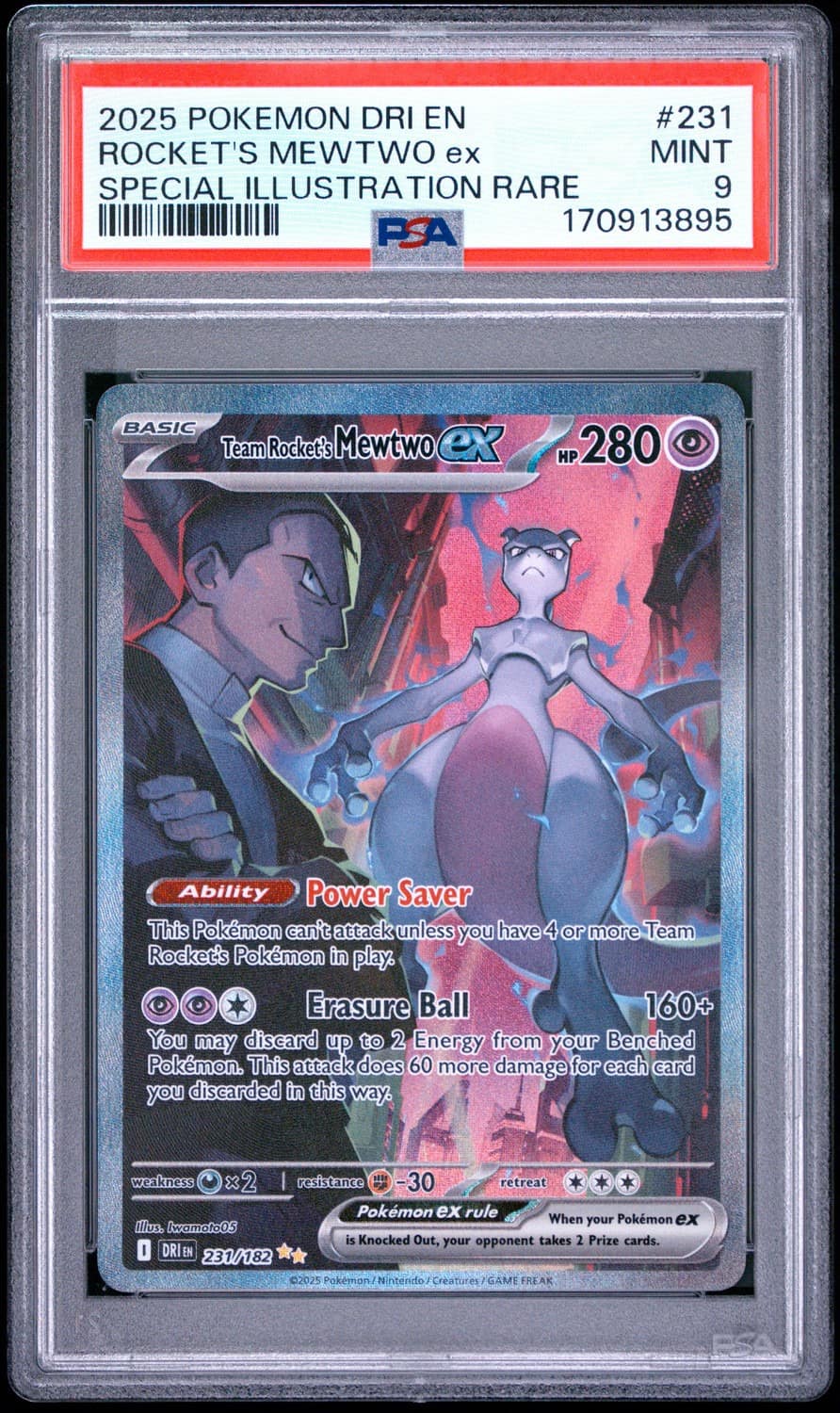 Rocket'S Mewtwo Ex