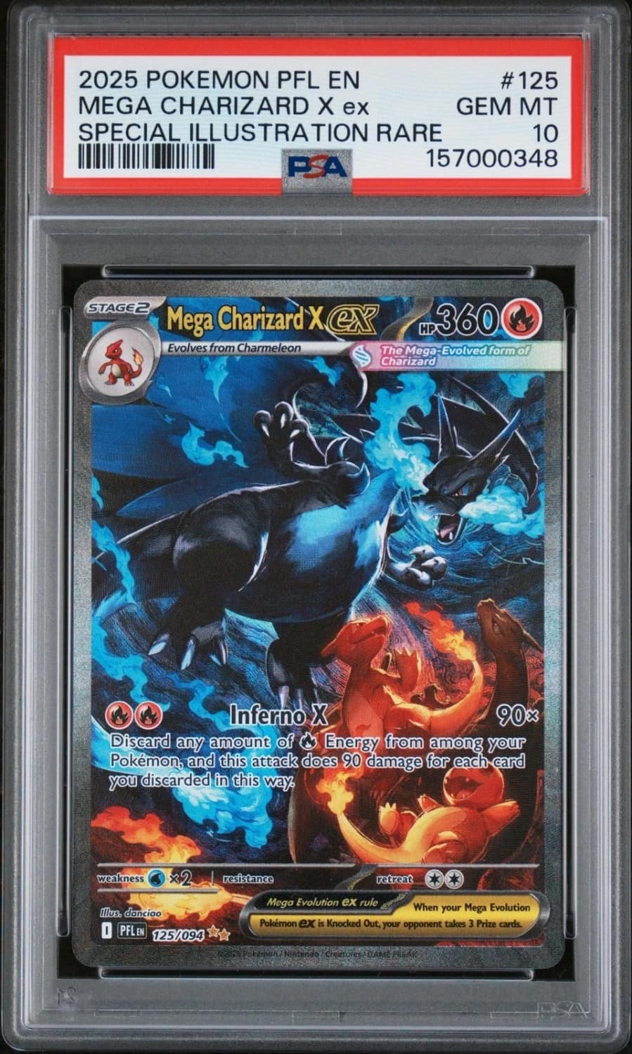 Mega Charizard X Ex
