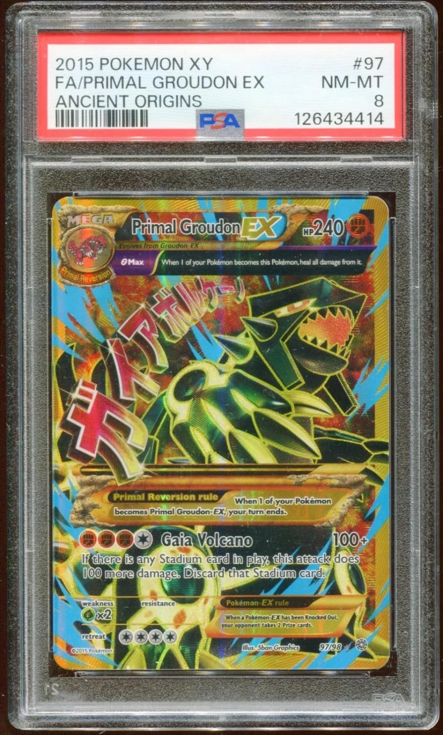 Primal Groudon Ex