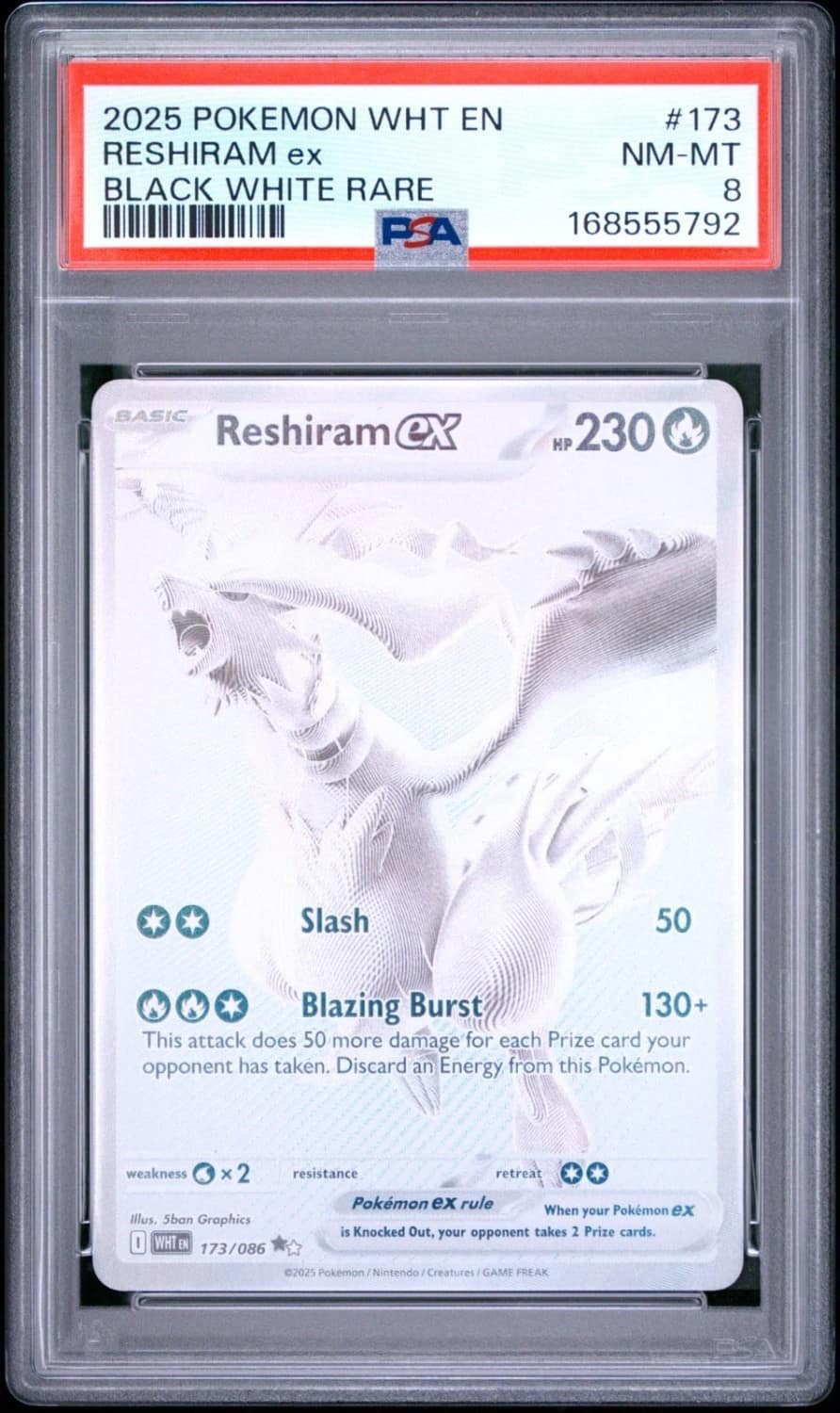 Reshiram Ex