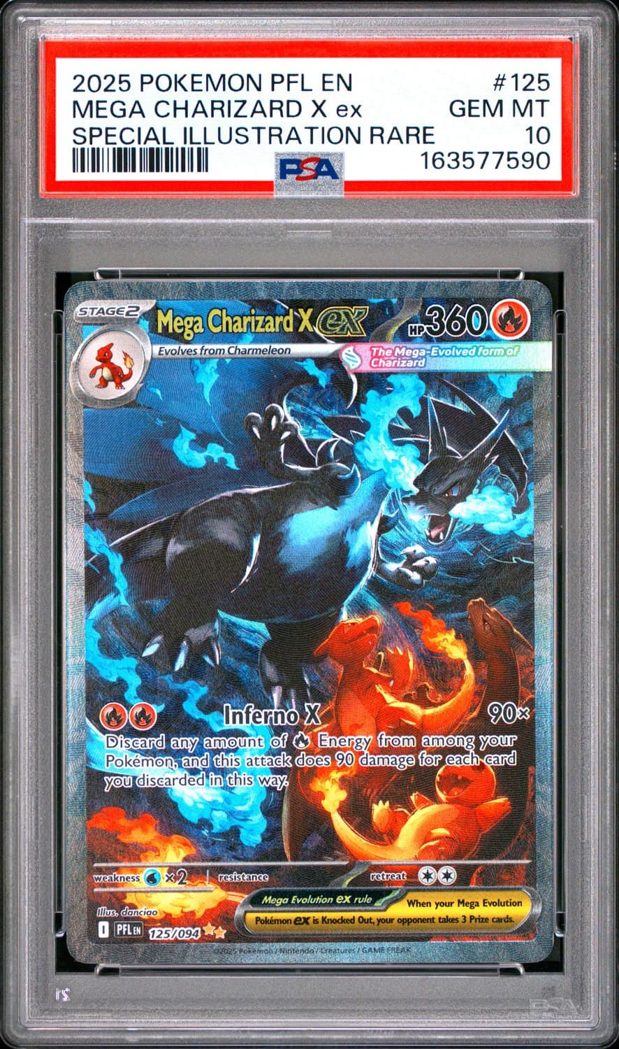 Mega Charizard X Ex
