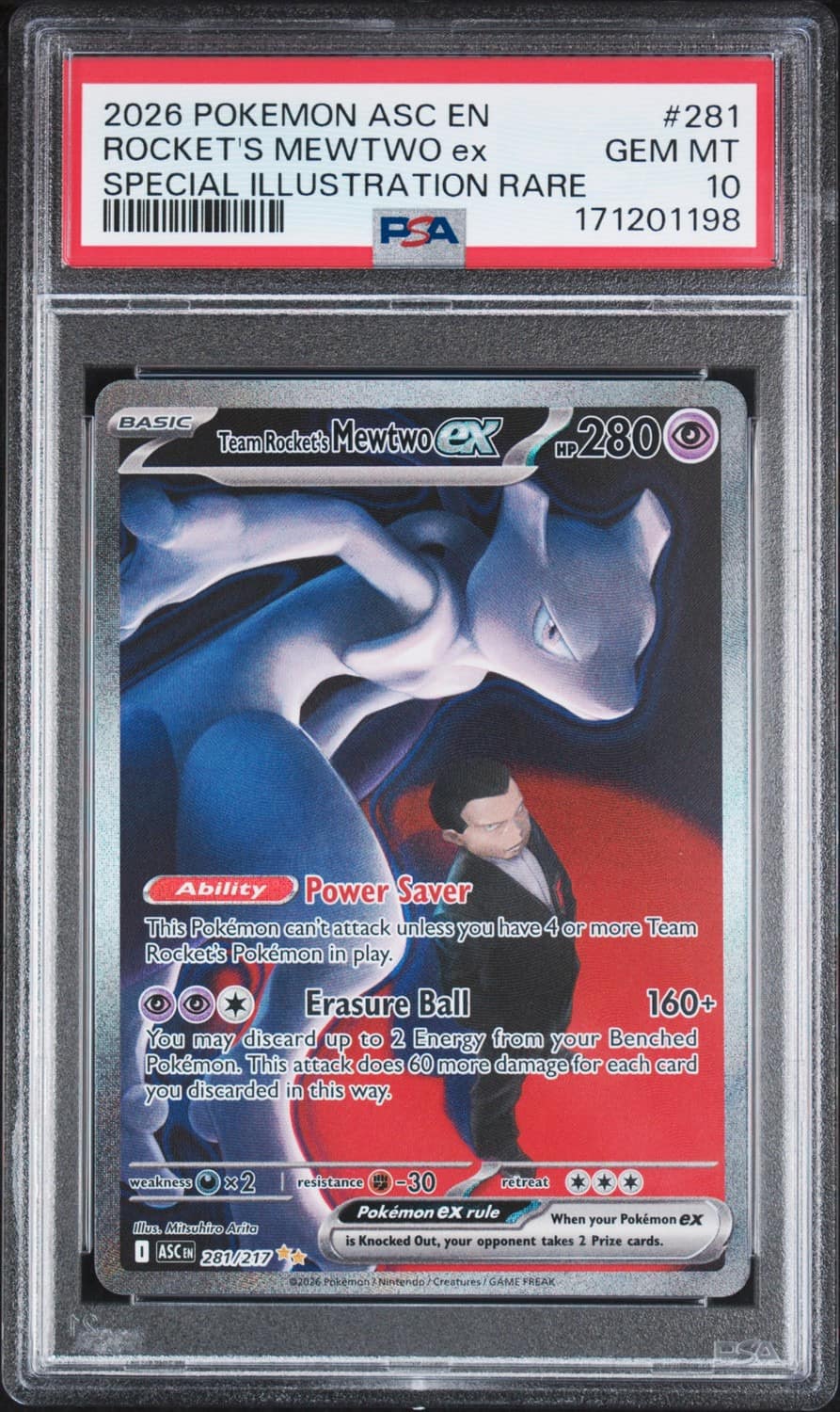 Rocket'S Mewtwo Ex