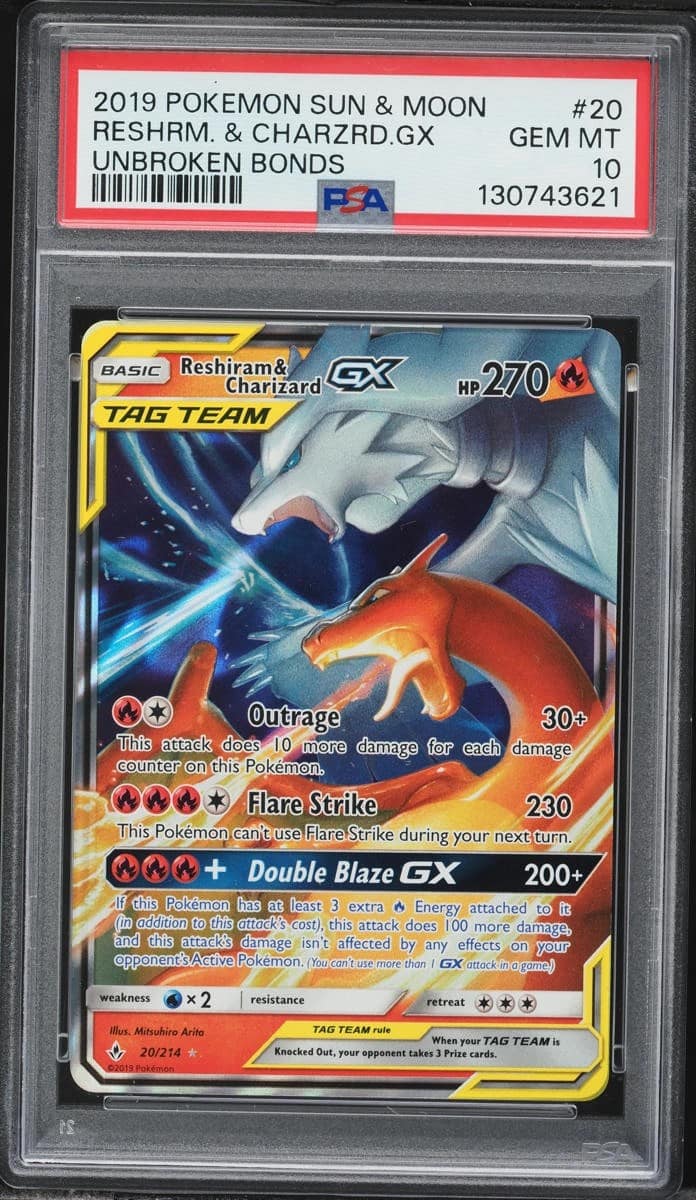 Reshiram & Charizard Gx