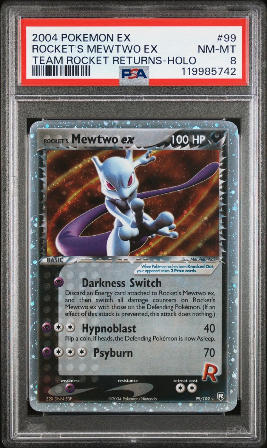 Rocket'S Mewtwo Ex