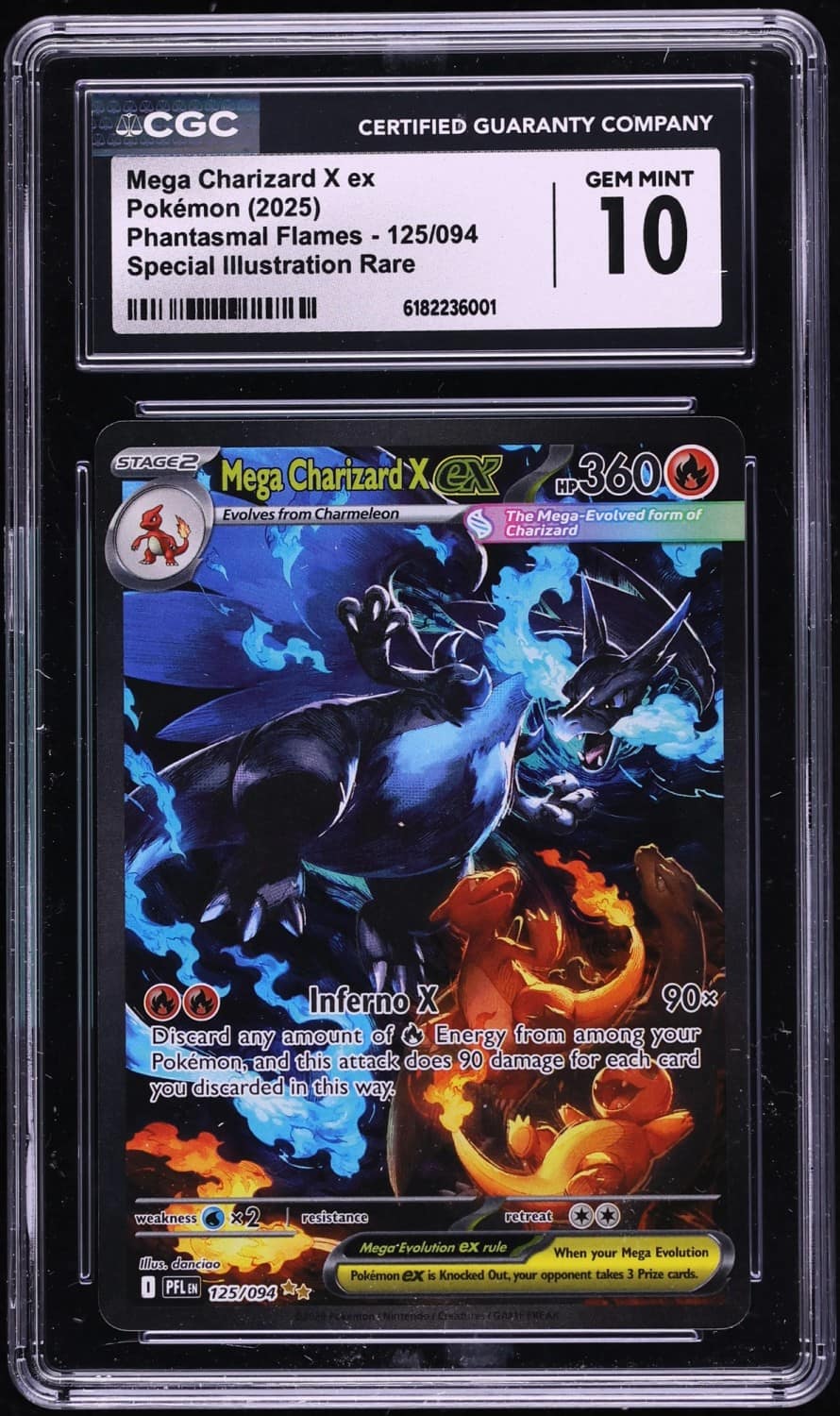 Mega Charizard X Ex