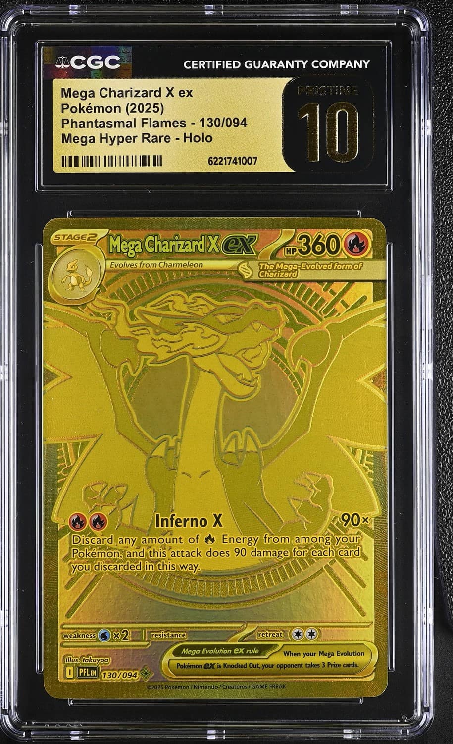 Mega Charizard X Ex