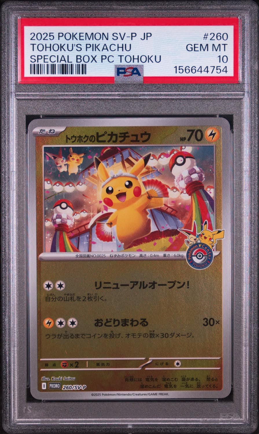 Tohoku'S Pikachu