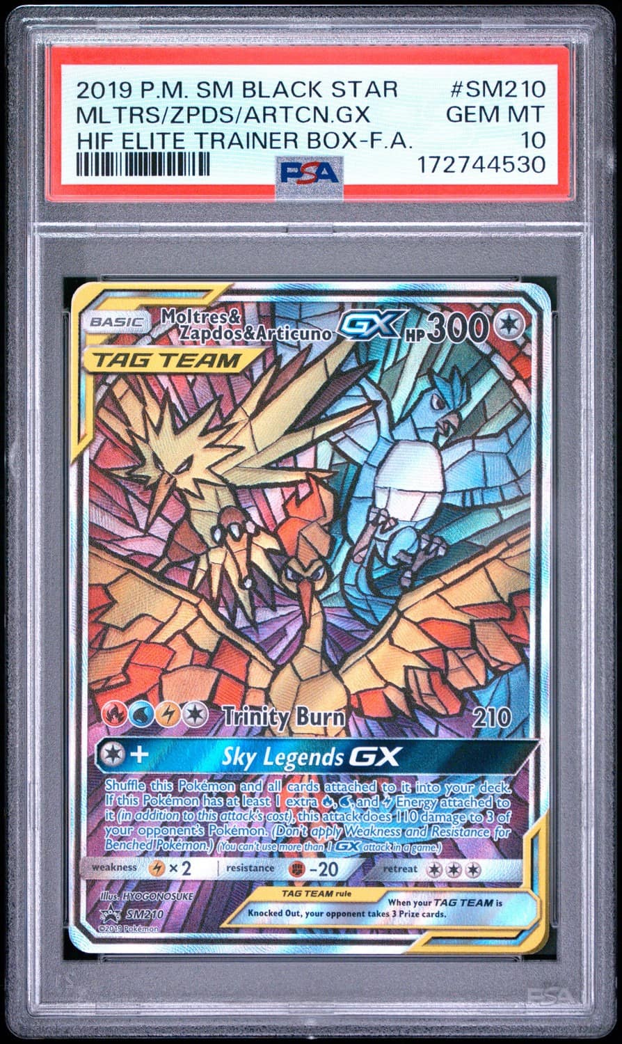 Moltres & Zapdos & Articuno Gx