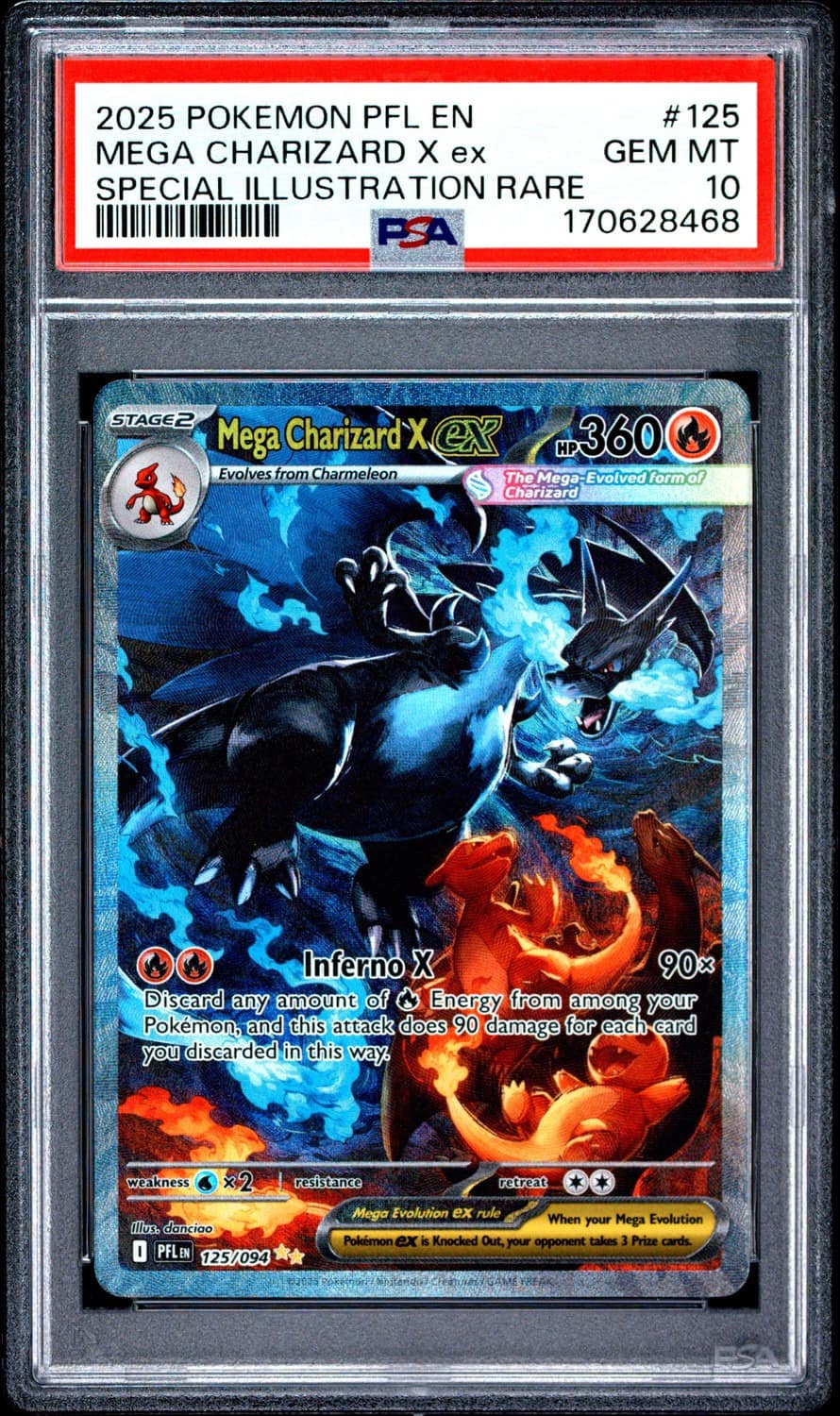 Mega Charizard X Ex