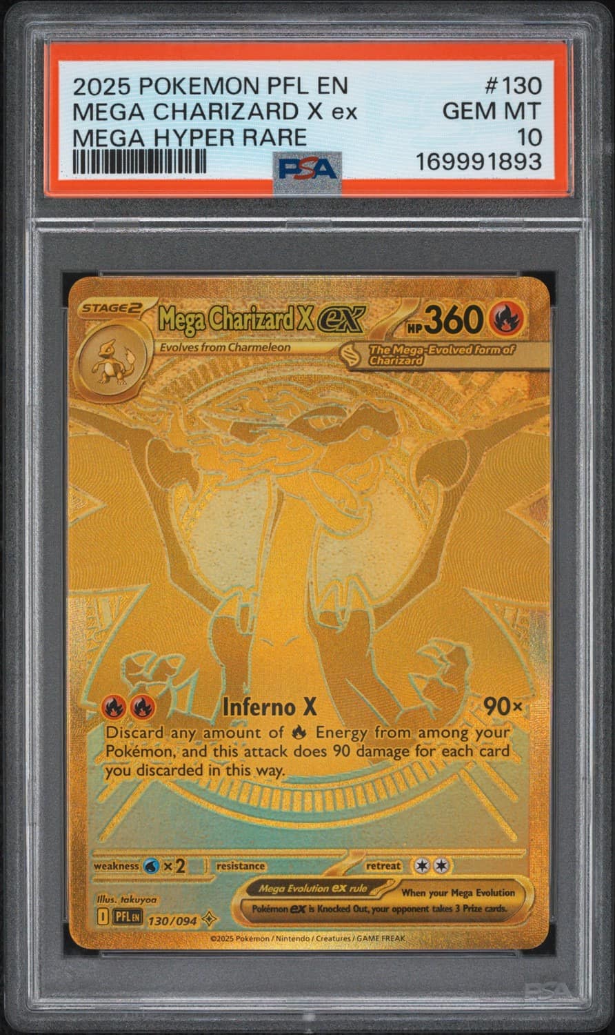 Mega Charizard X Ex