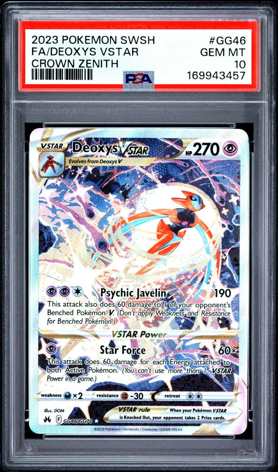 Deoxys Vstar