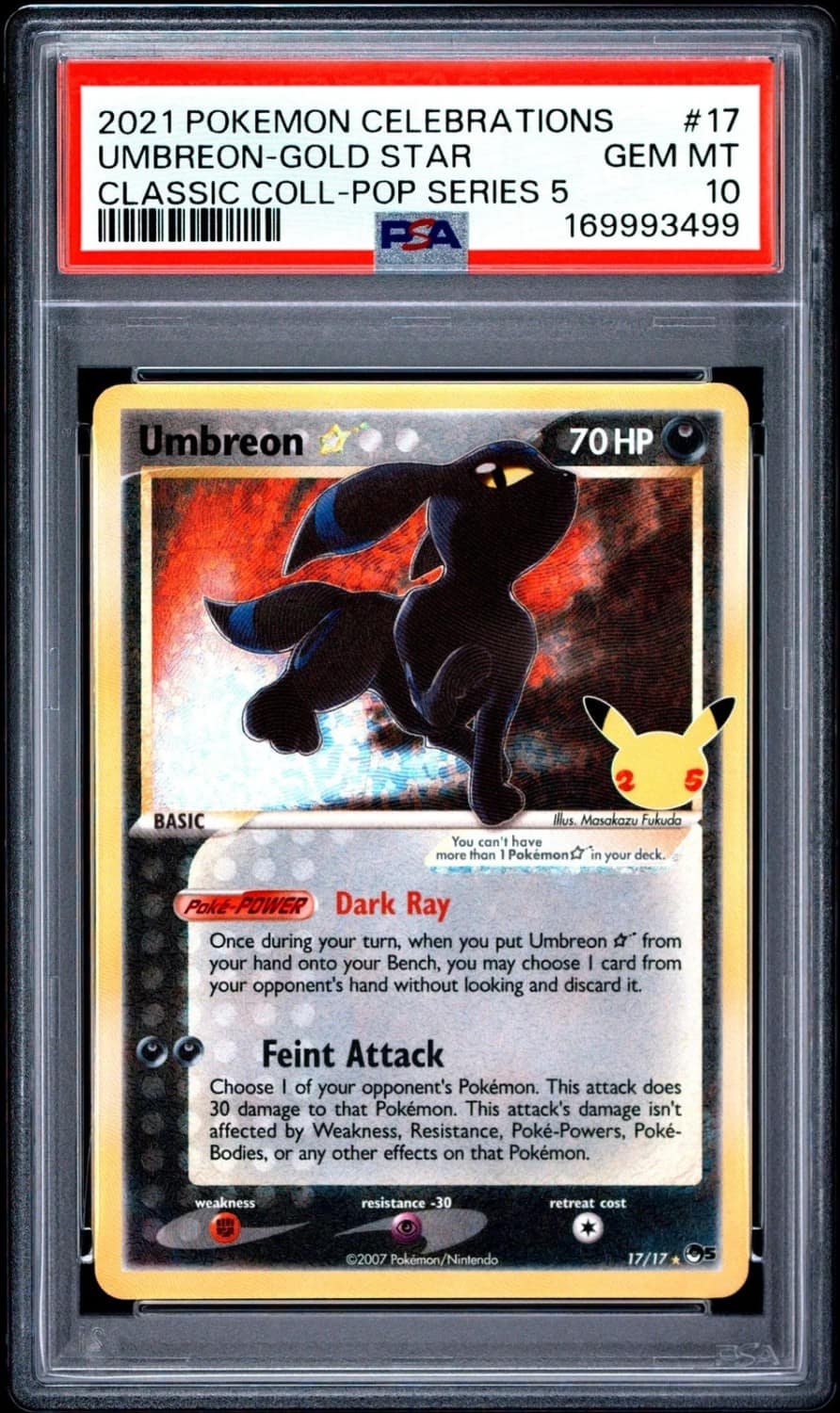 Umbreon-Gold Star