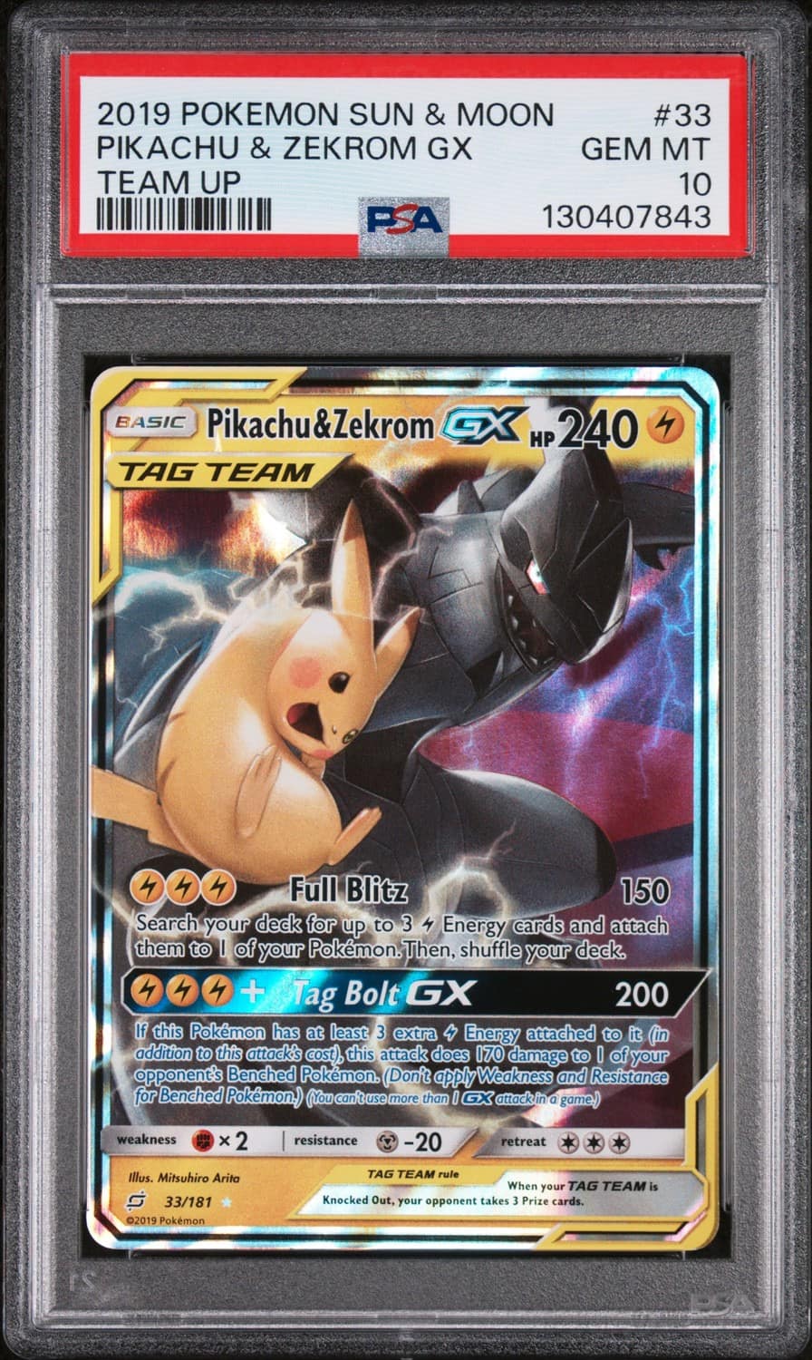 Pikachu & Zekrom Gx