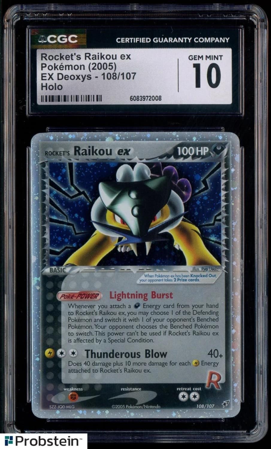 Rocket'S Raikou Ex