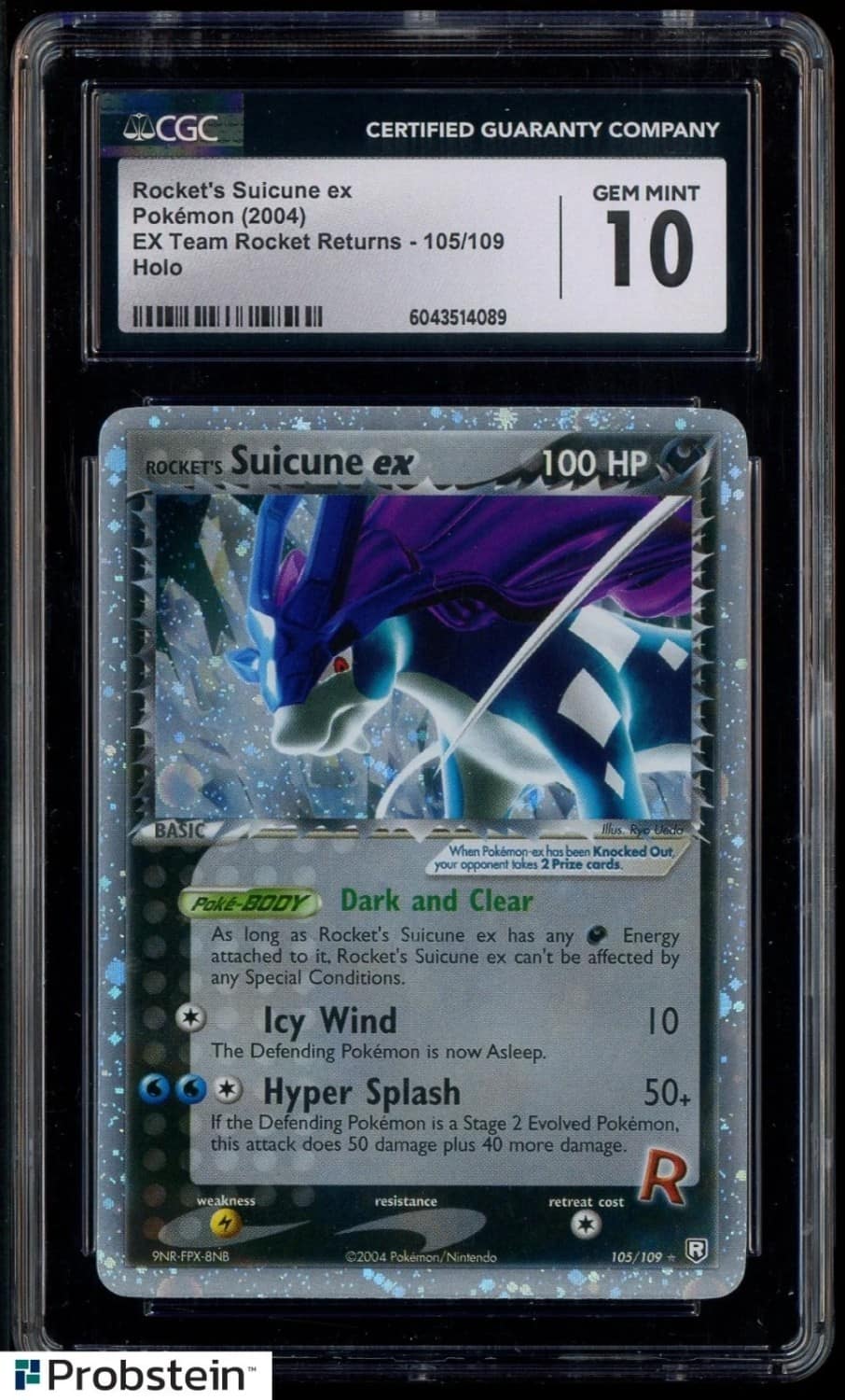 Rocket'S Suicune Ex