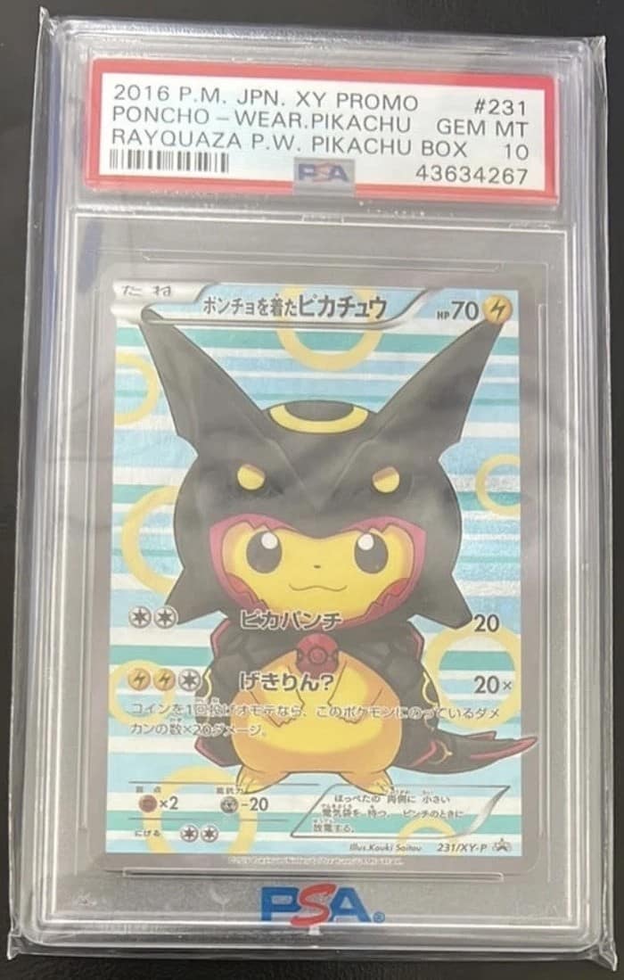 Poncho-Wearing Pikachu