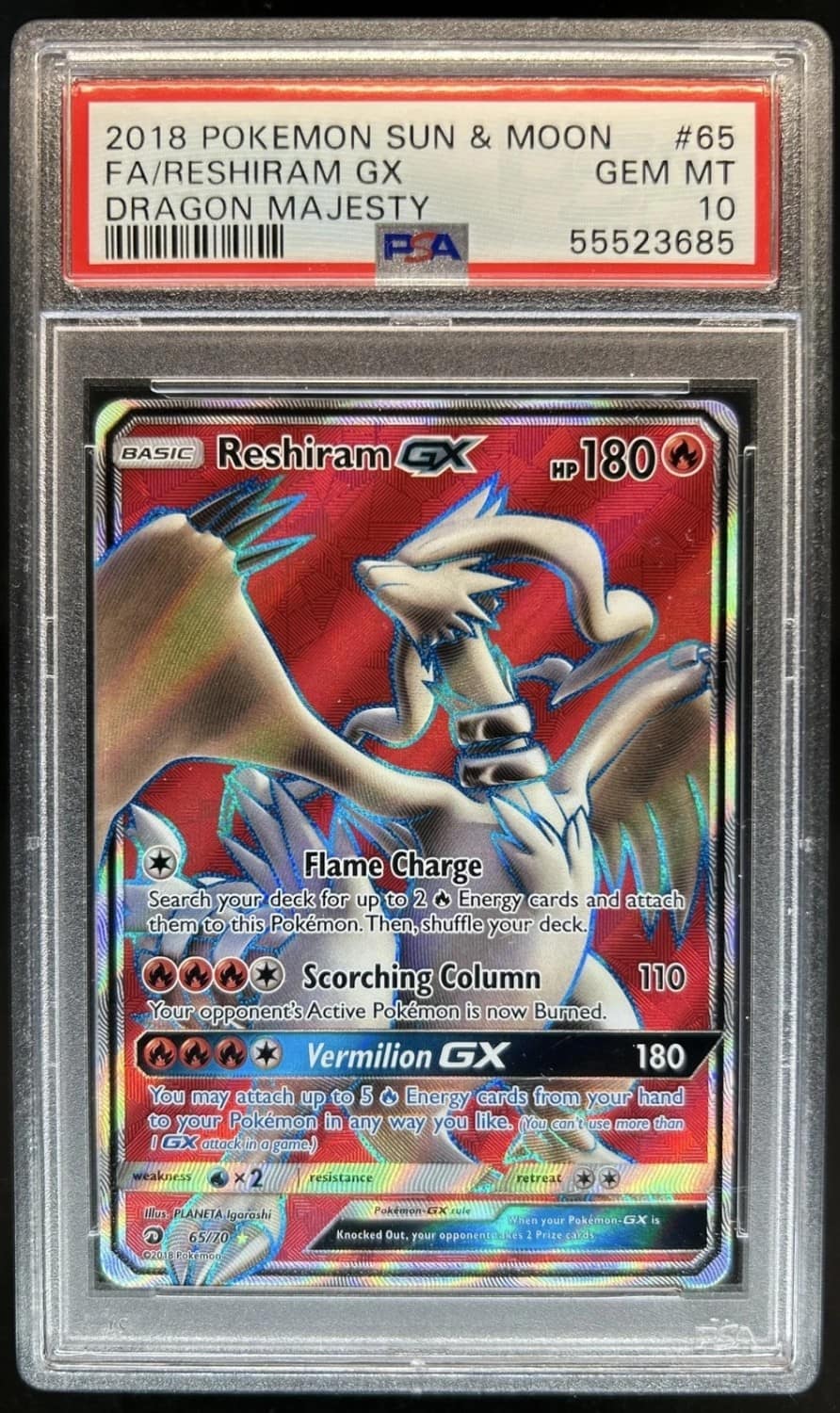 Reshiram Gx