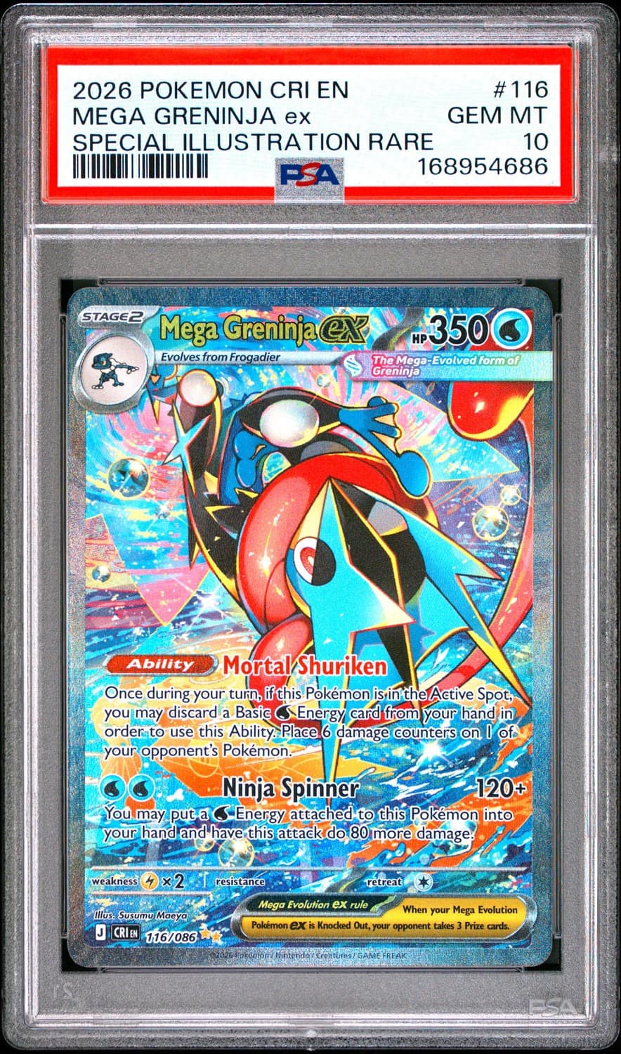 Mega Greninja Ex