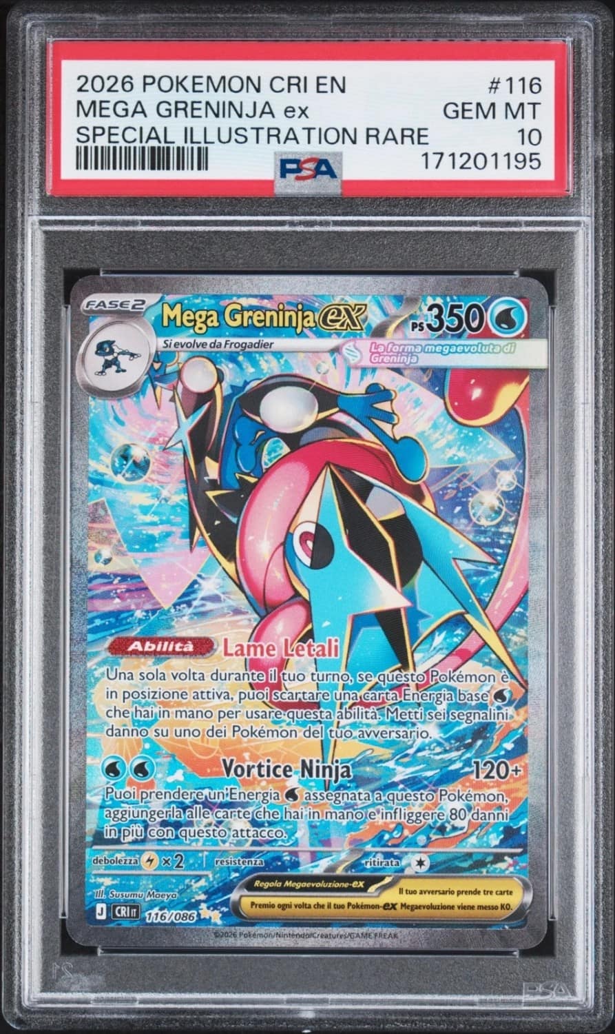 Mega Greninja Ex