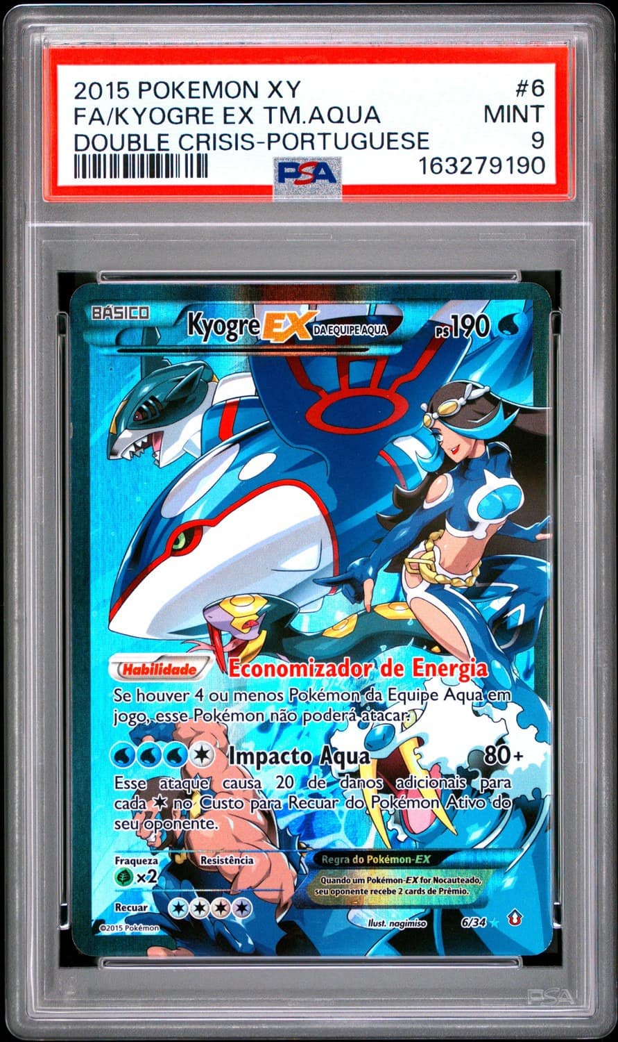 Kyogre Ex Team Aqua