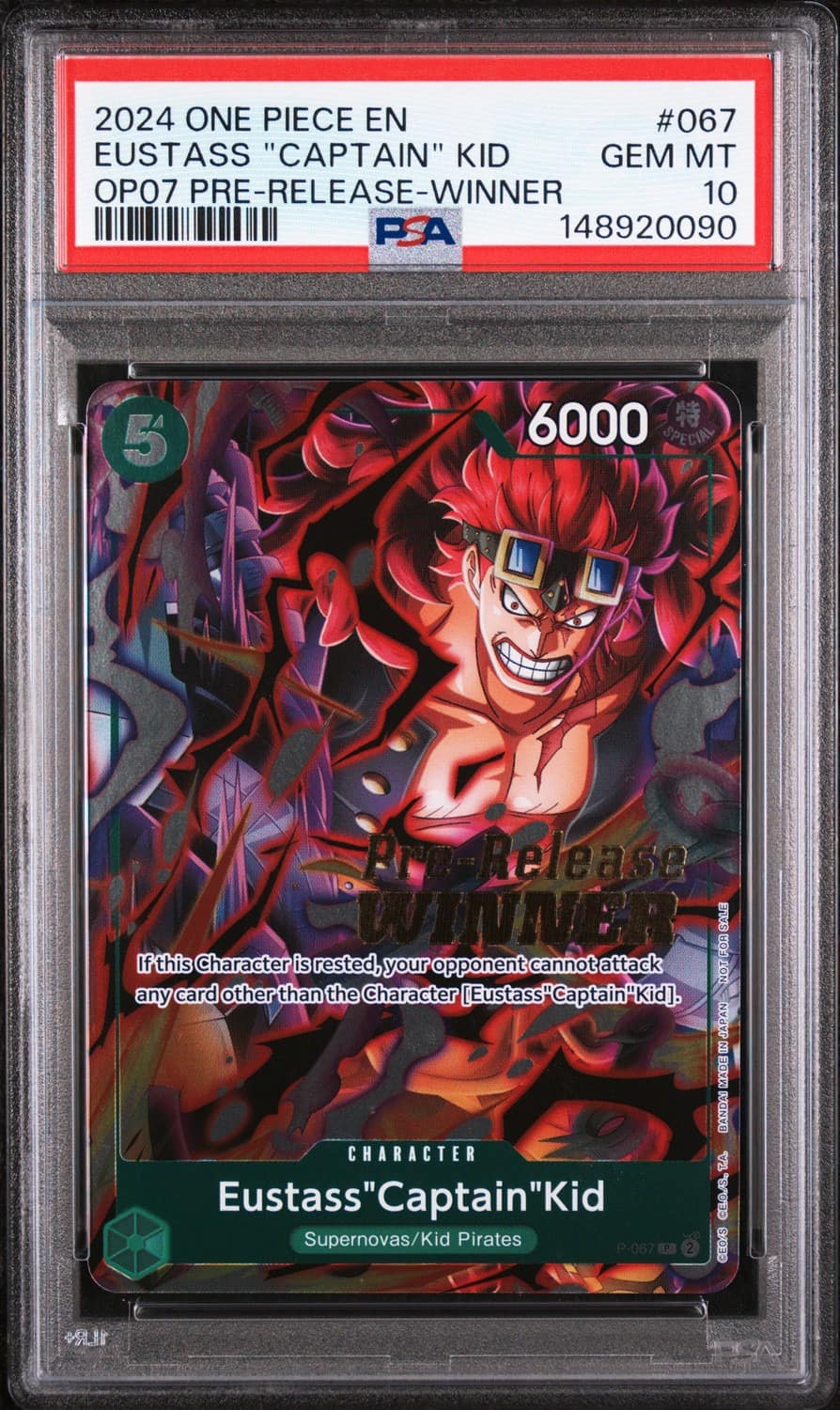 Eustass "captain" Kid