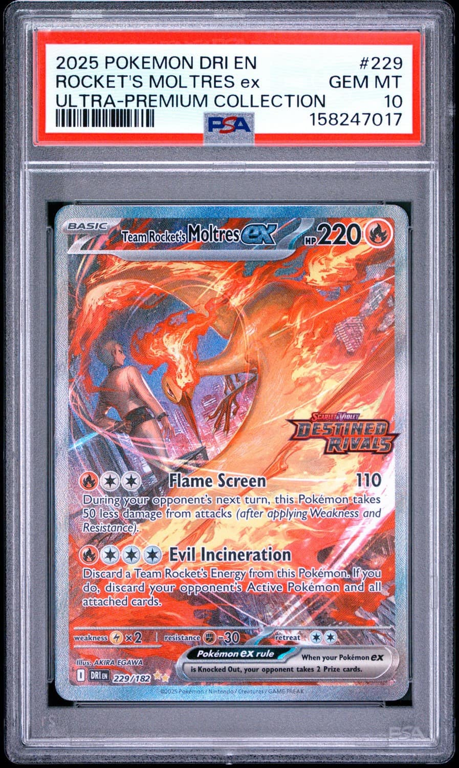 Rocket'S Moltres Ex