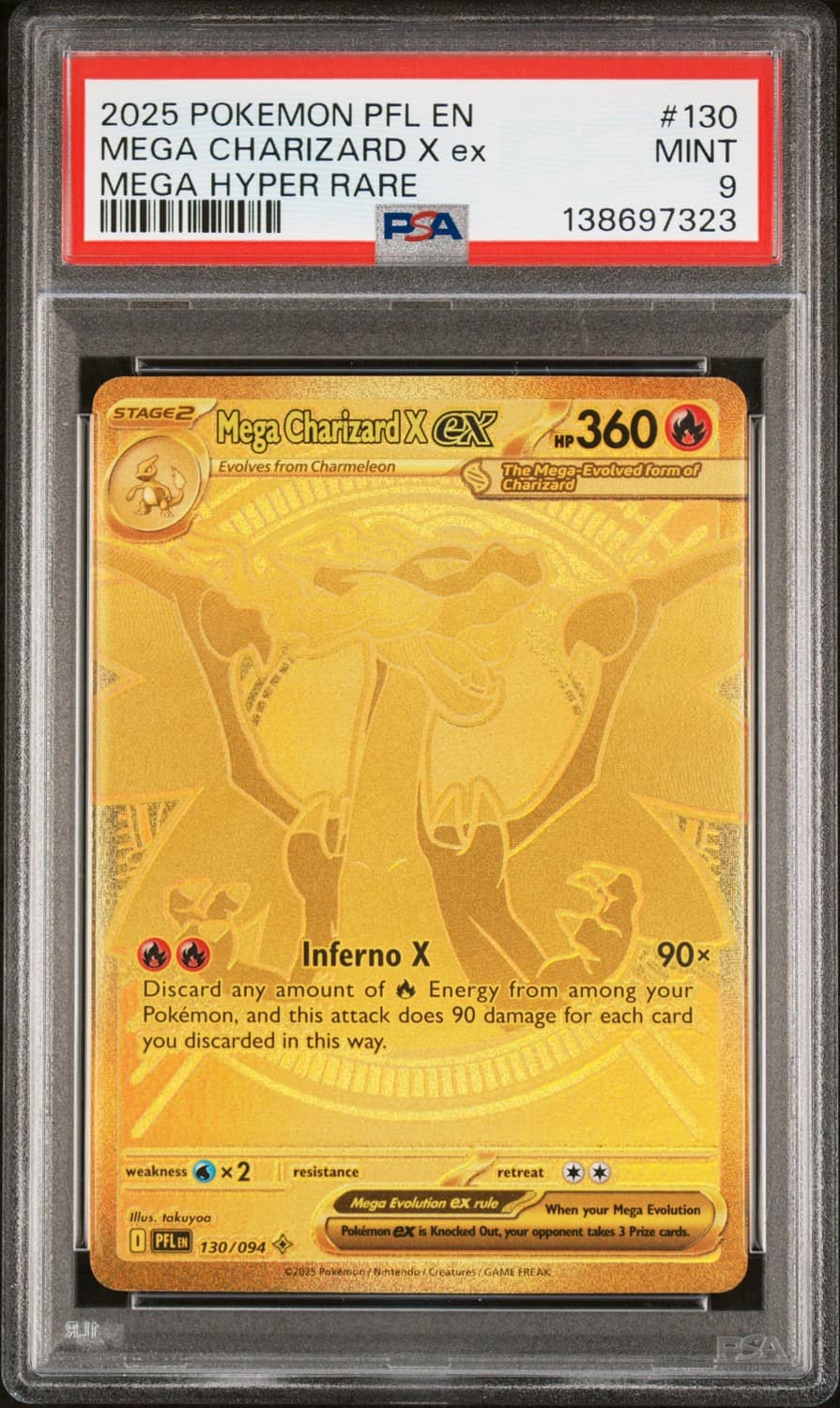 Mega Charizard X Ex