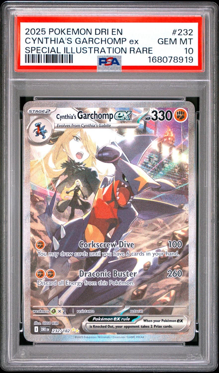 Cynthia'S Garchomp Ex