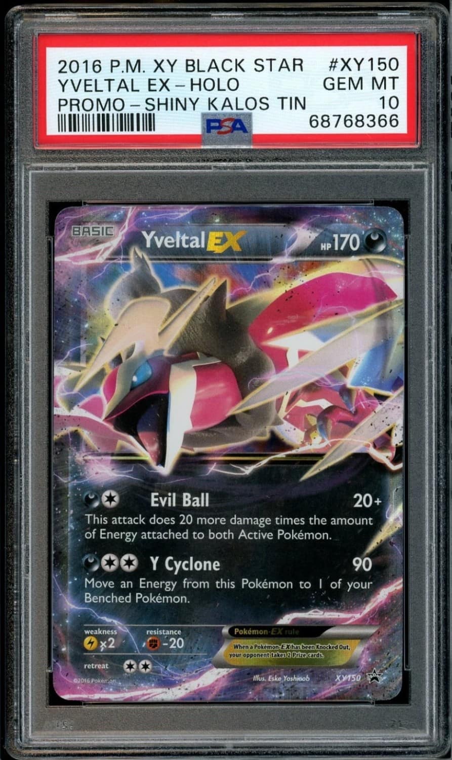 Yveltal Ex