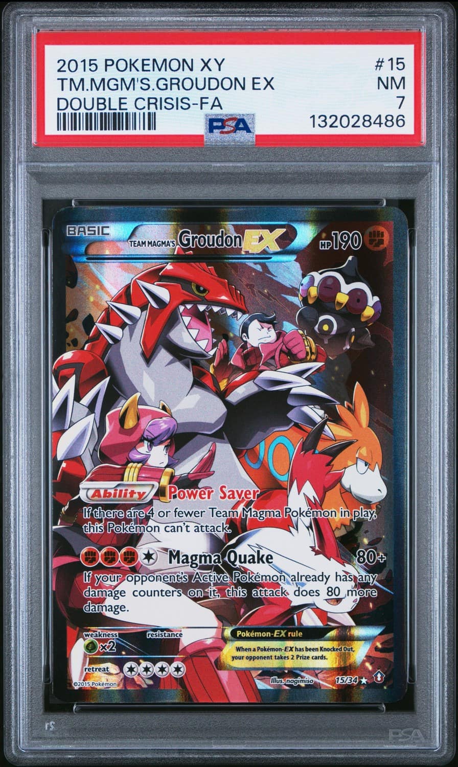 Team Magma'S Groudon Ex