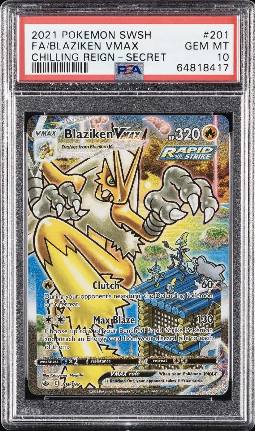 Blaziken Vmax