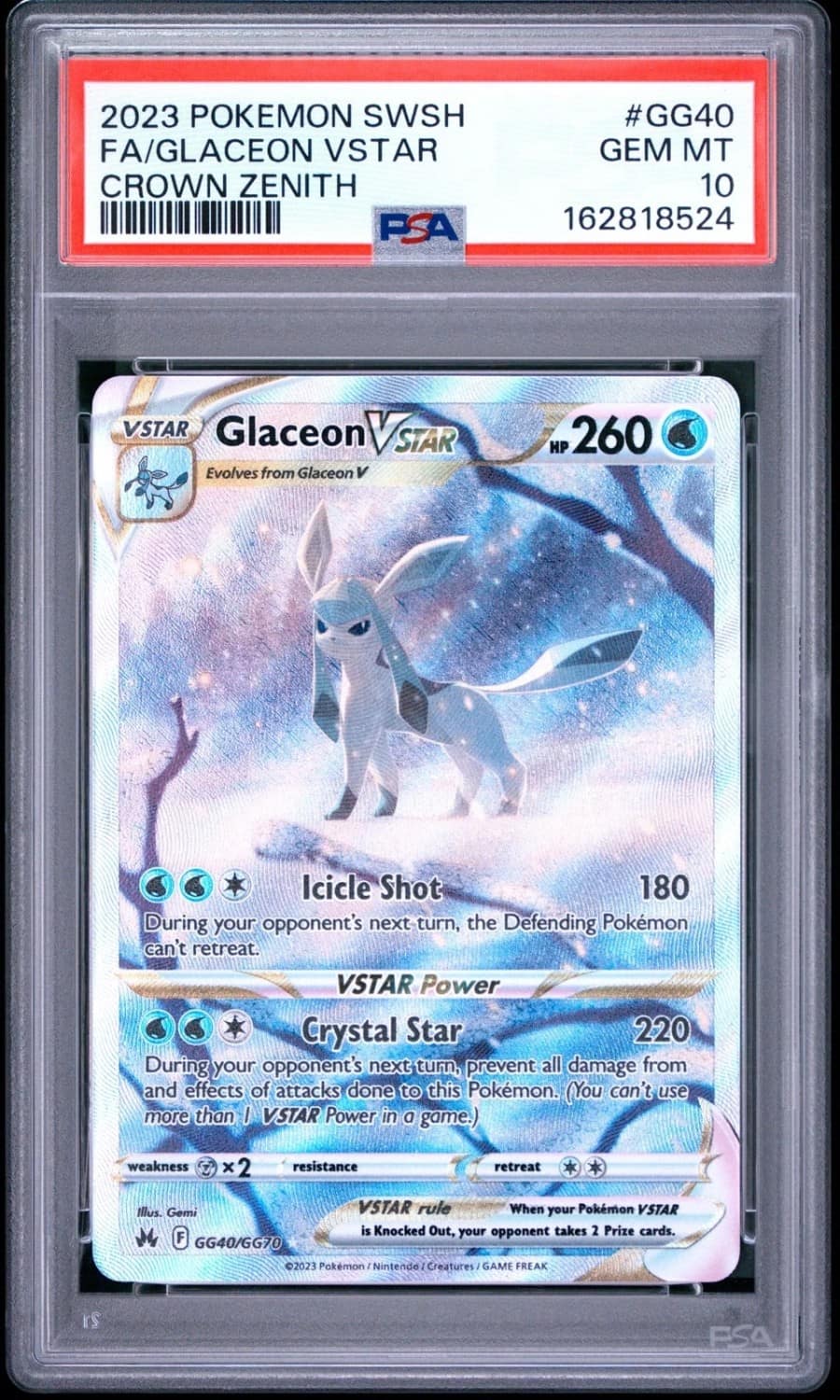 Glaceon Vstar