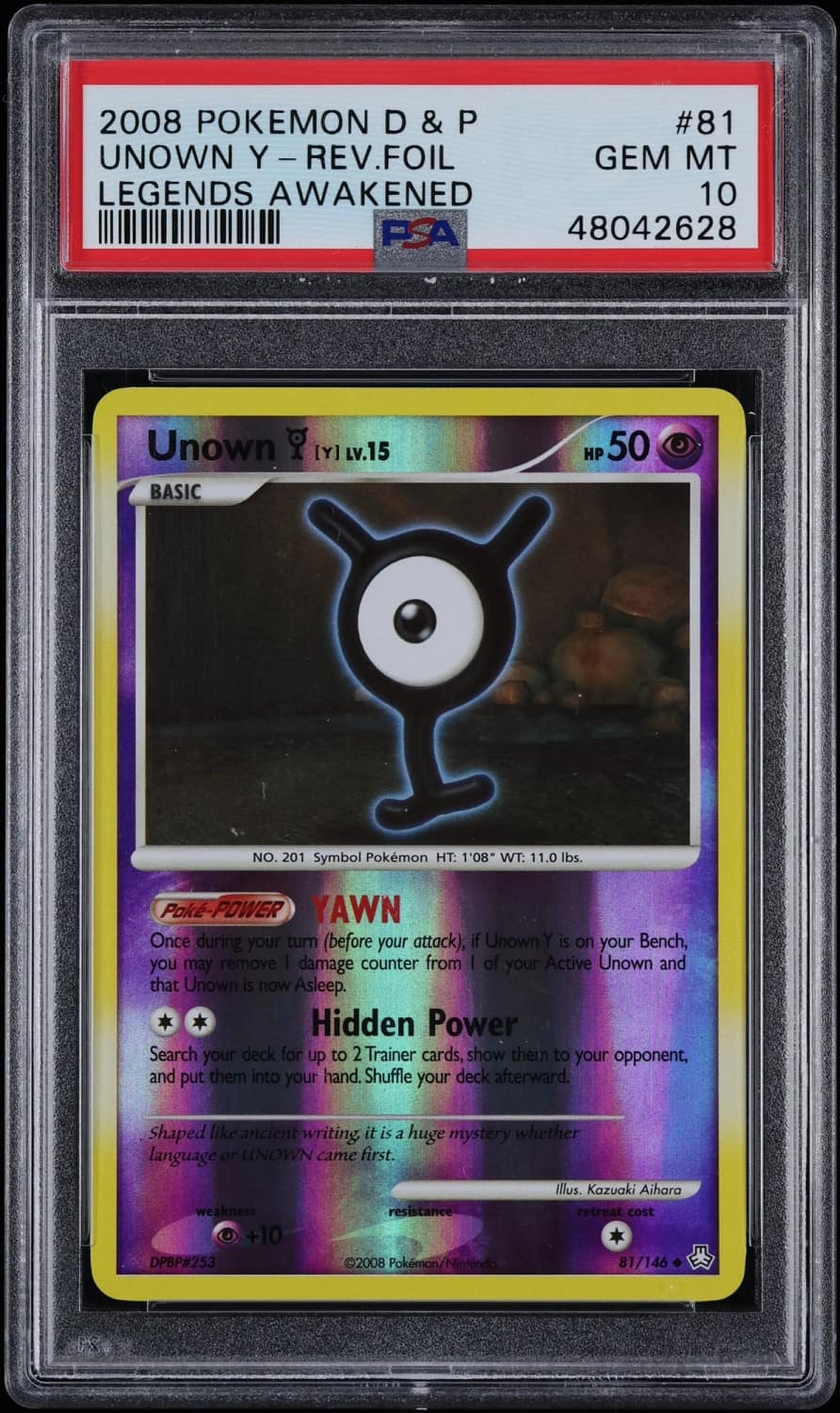 Unown Y