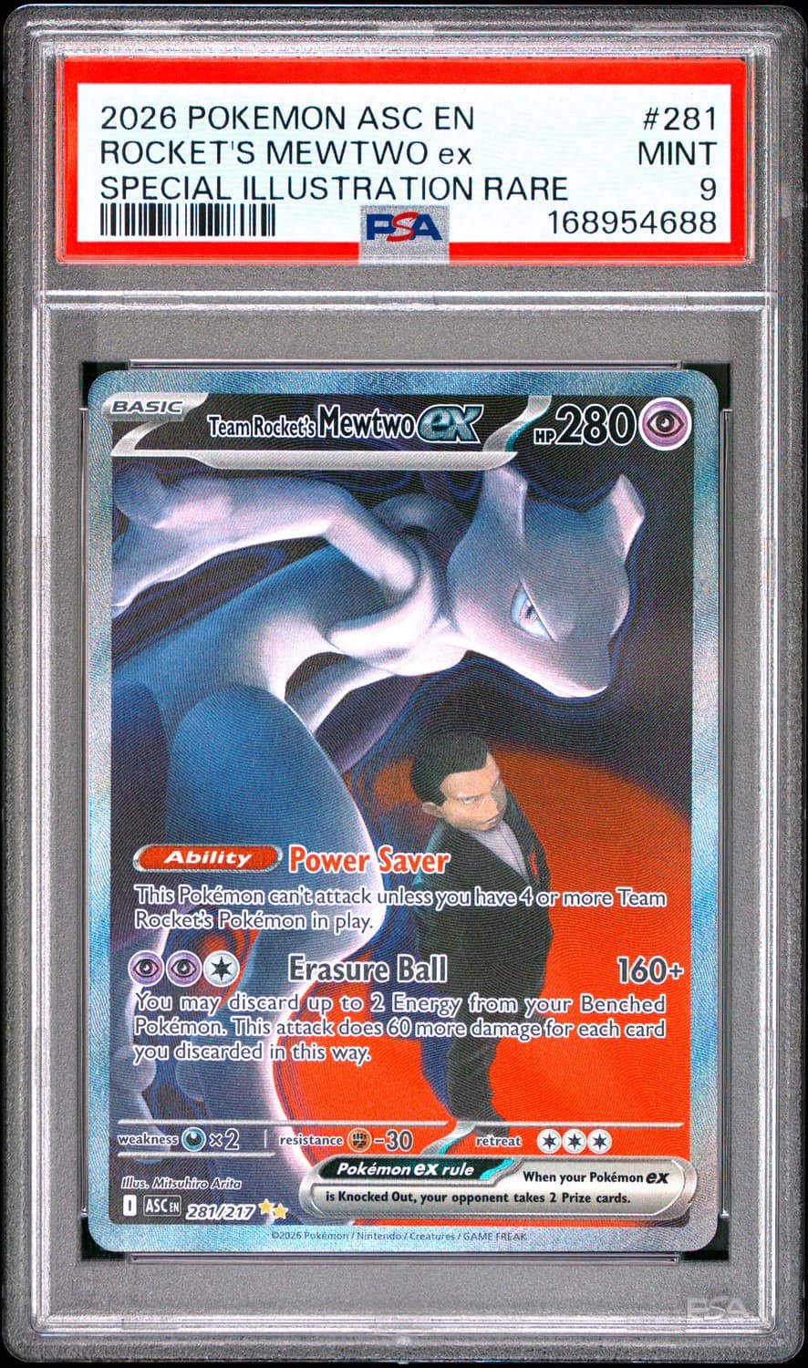 Rocket'S Mewtwo Ex
