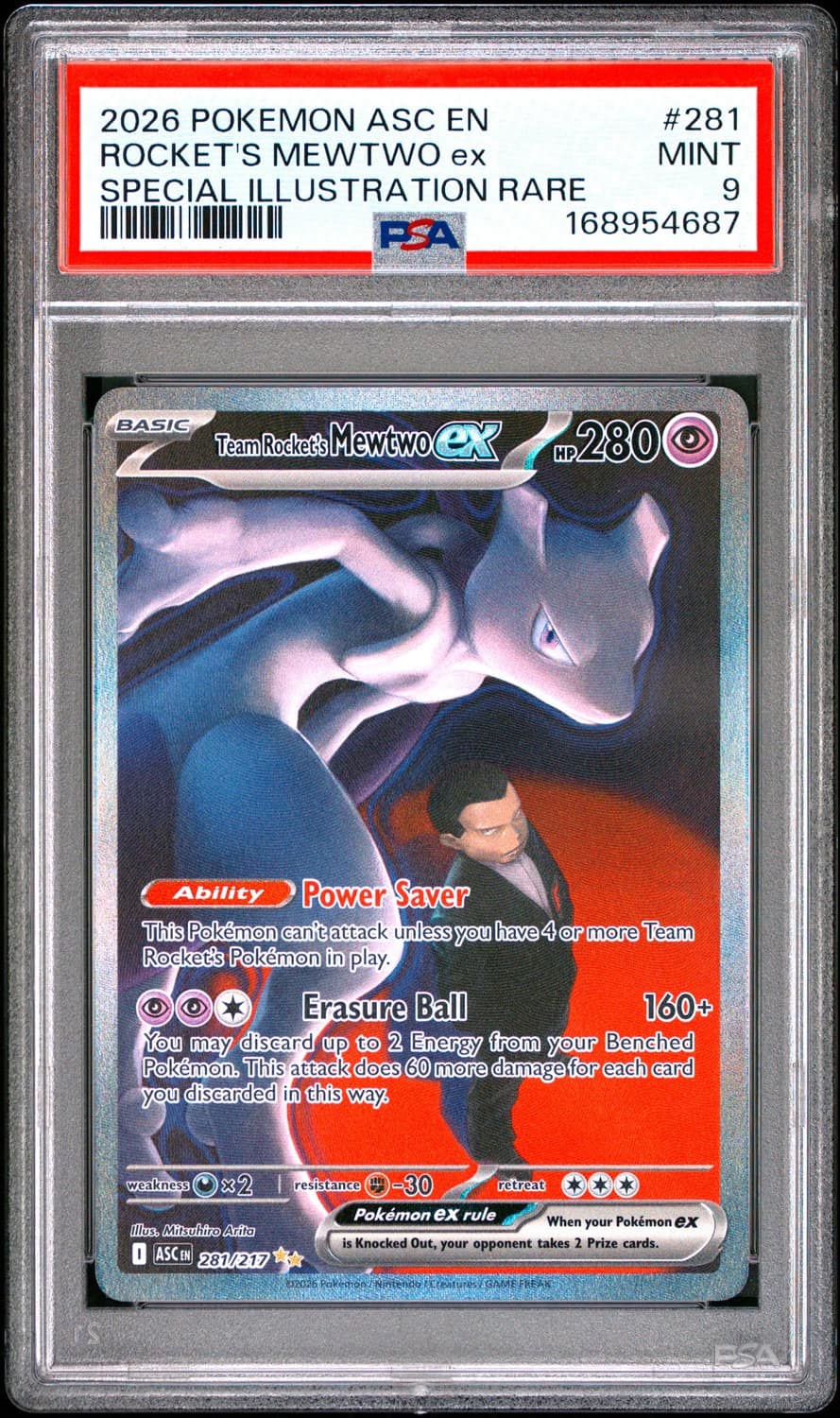 Rocket'S Mewtwo Ex